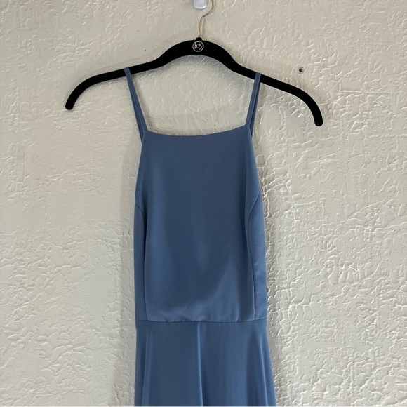 Lulu’s Mythical Kind of Love Slate Blue Maxi Dress - Picture 4 of 12